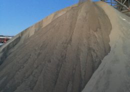 Dufferin Aggregates pile of Aglime product